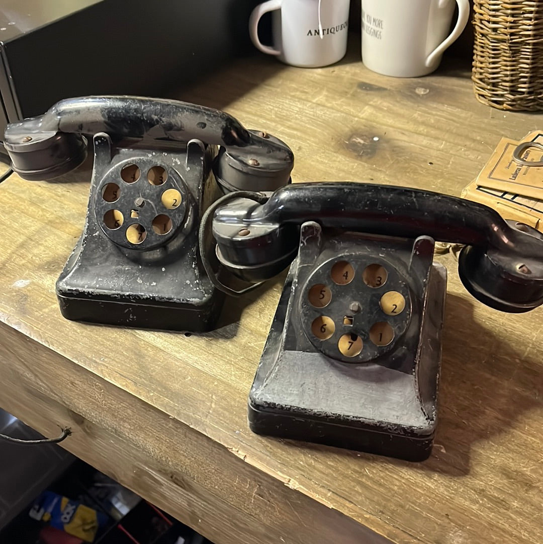 Gilbert toys Hello Boys Toy Rotary Telephone Set