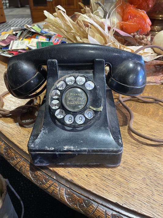 Vintage Bakelite Rotary Phone