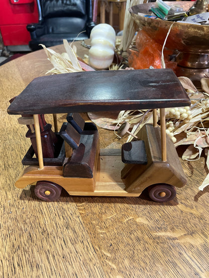 Wooden Golf Cart