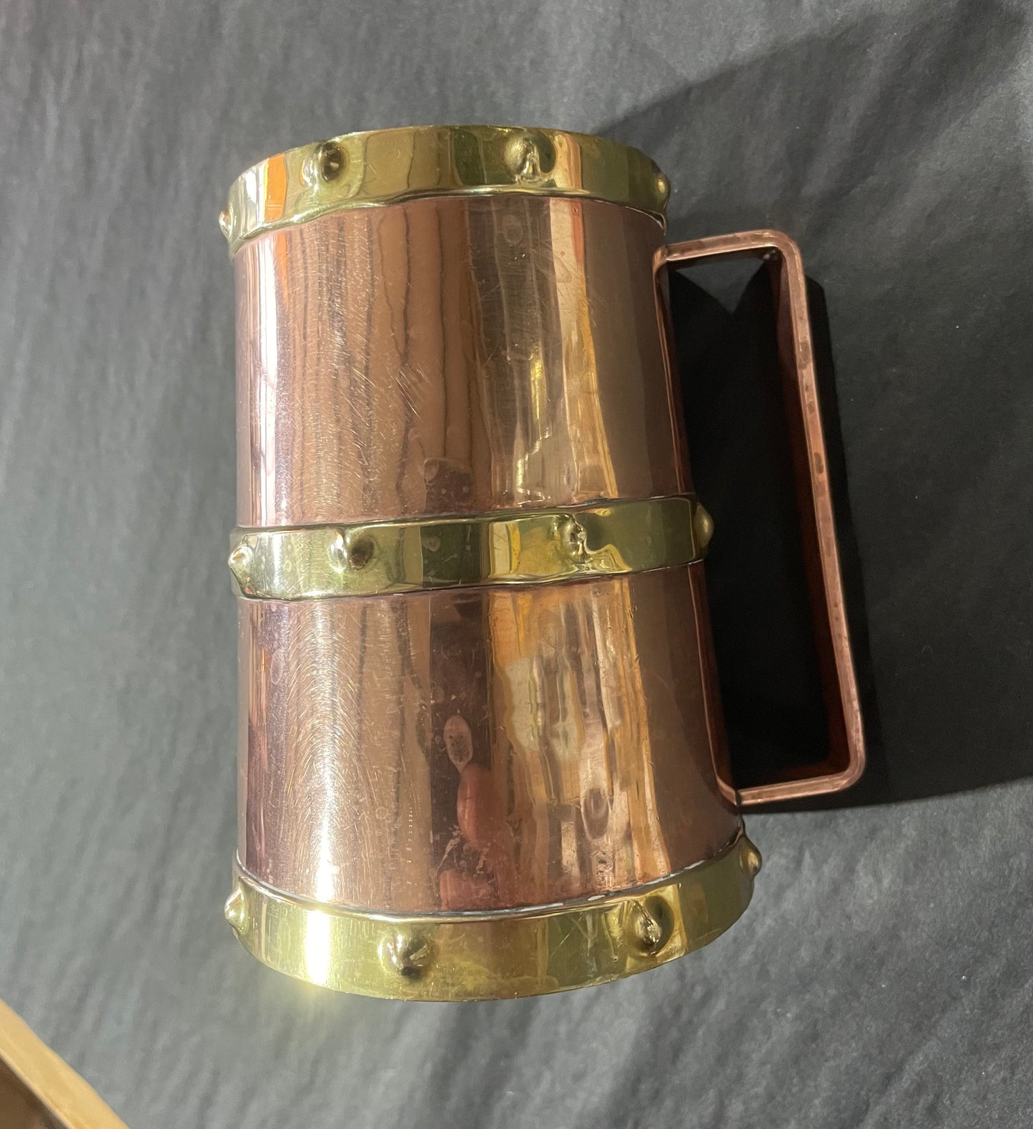 Vintage Copper & Brass Tankard