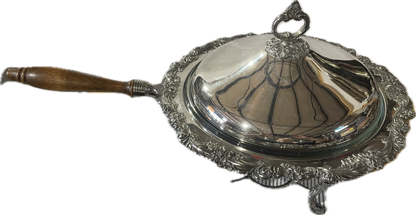 Vintage Silver Chaffing Dish