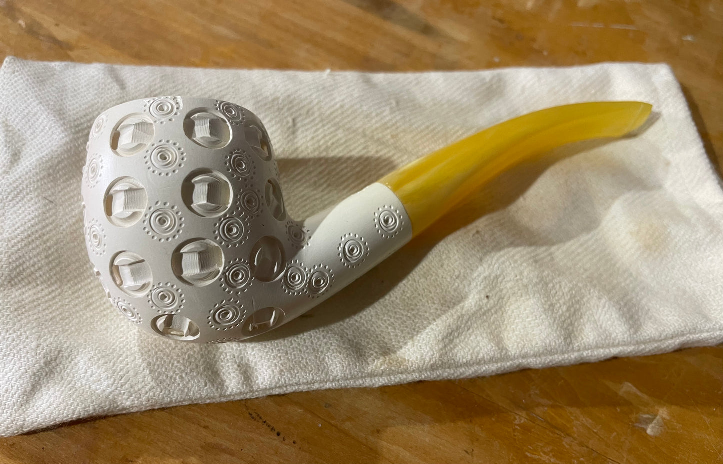 Meerschaum Pipe, Unused