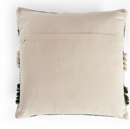 FOUR HANDS Green Stripped Pillow