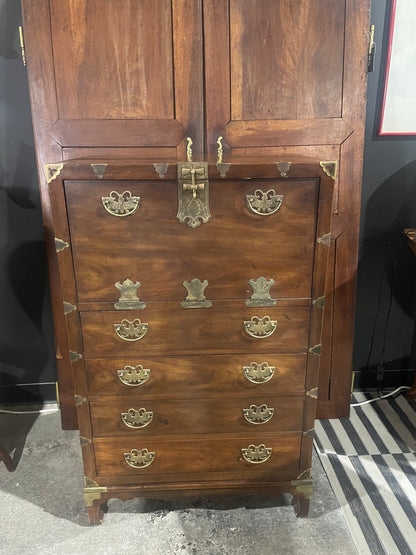 Henredon Campaign Style Dresser