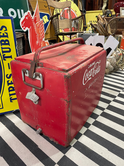 1950s Coca Cola Picnic Cooler