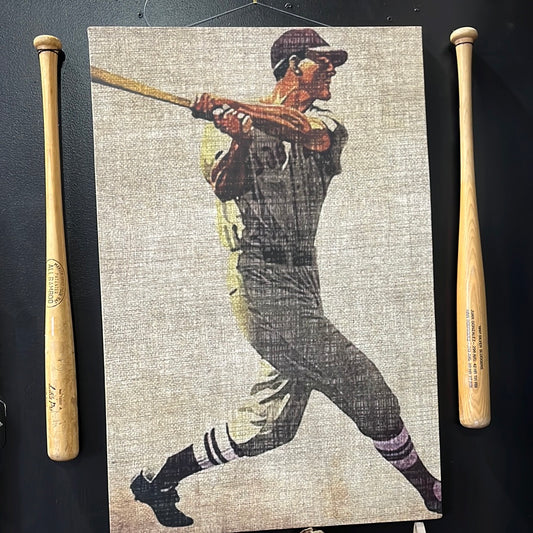 Baseball Player Print