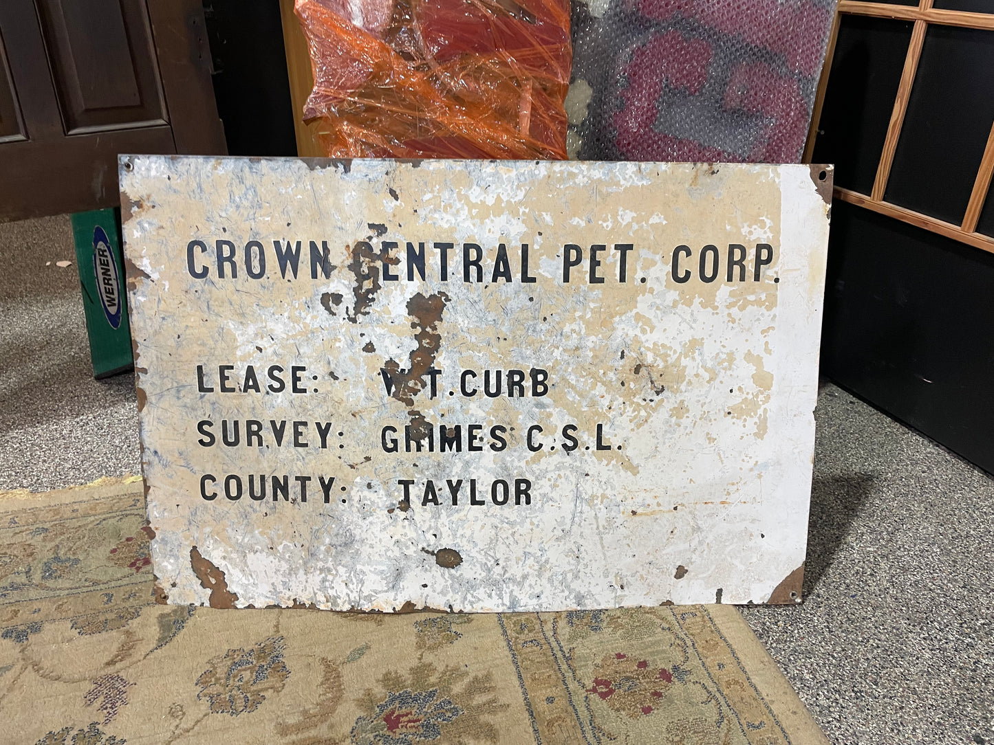 Vintage Lease Sign