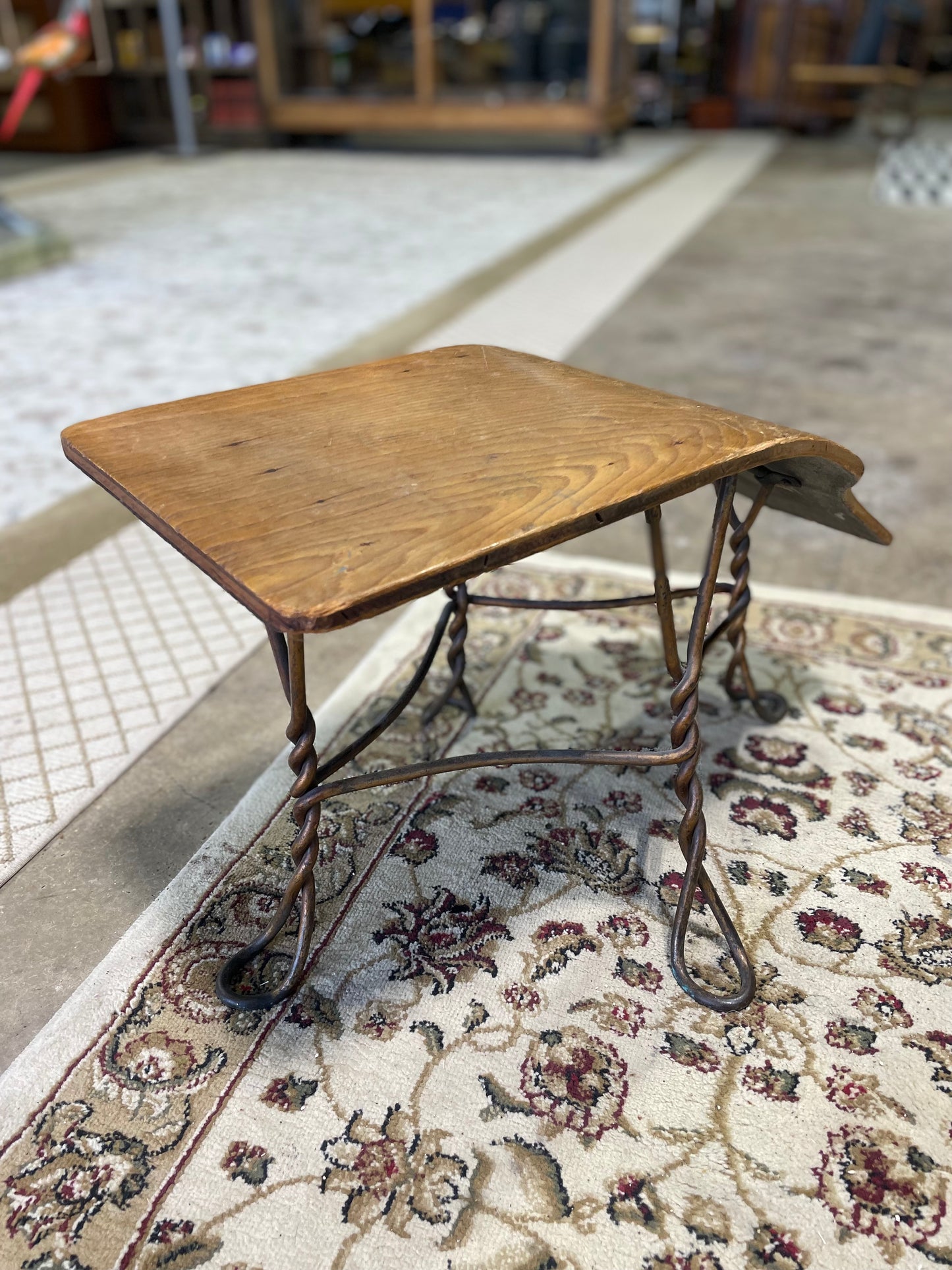 Antique Shoe Shine Stand