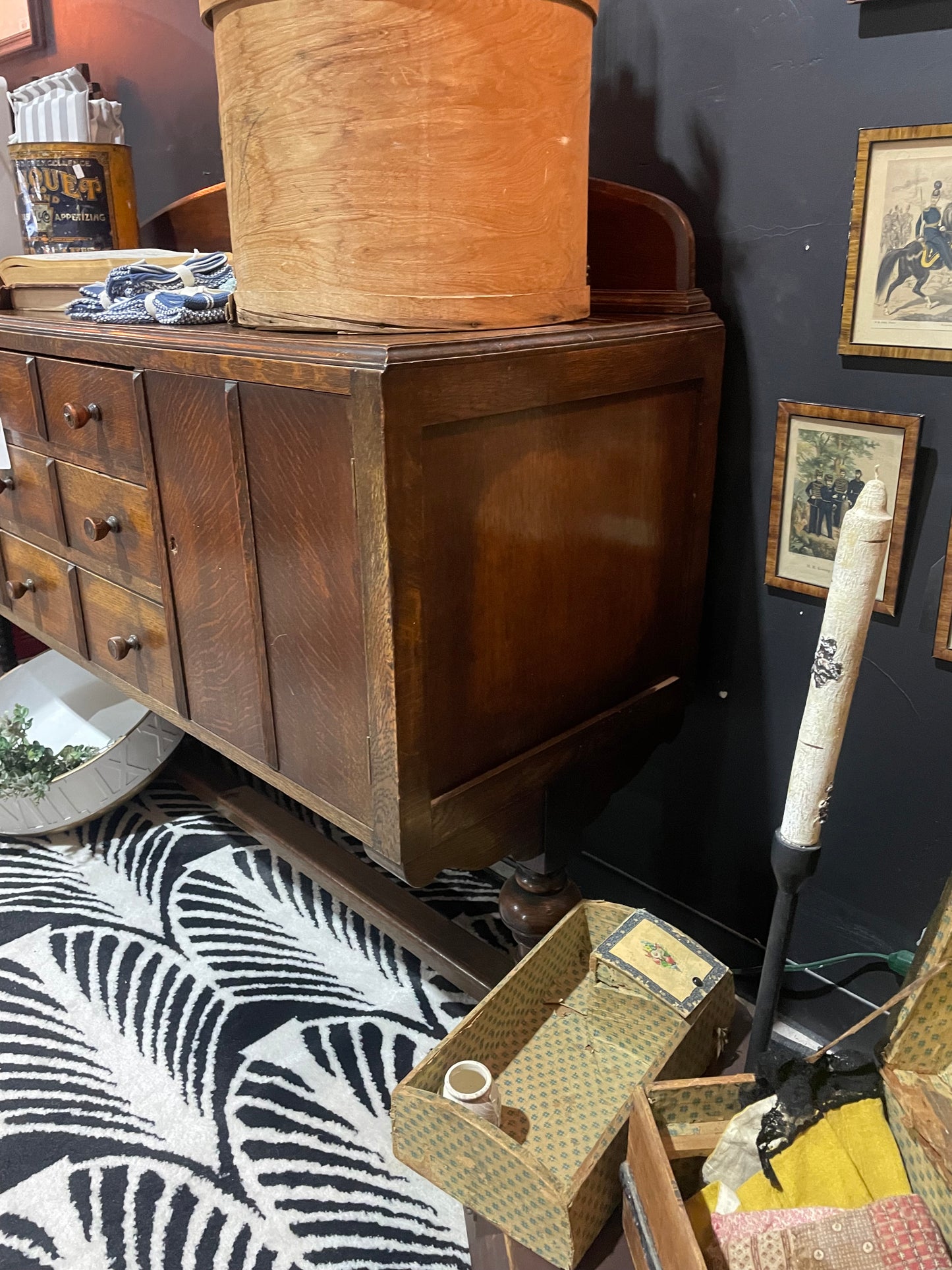 1900s Wooden Sideboard