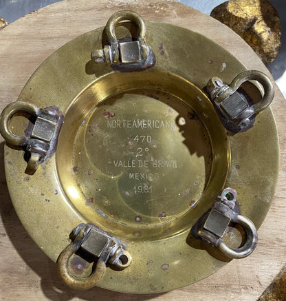 1981 Brass Porthole Sailing Trophy