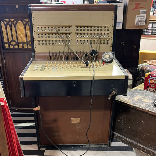 1940s Phone Operator Switchboard