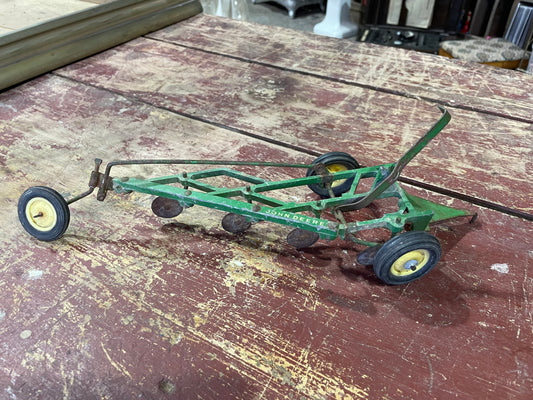 Vintage John Deere ERTL 4 Bottom Plow Toy