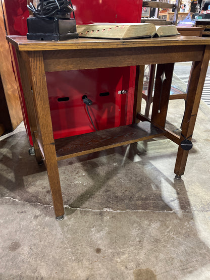 Arts & Crafts Period Library Table