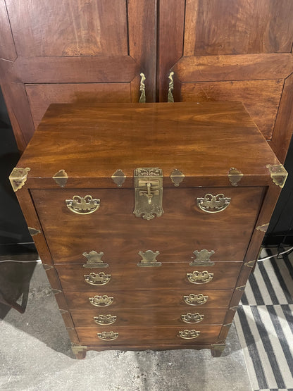 Henredon Campaign Style Dresser