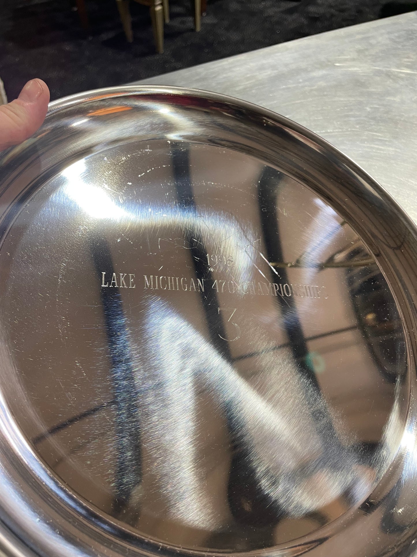 1998 Sailing Trophy Plate