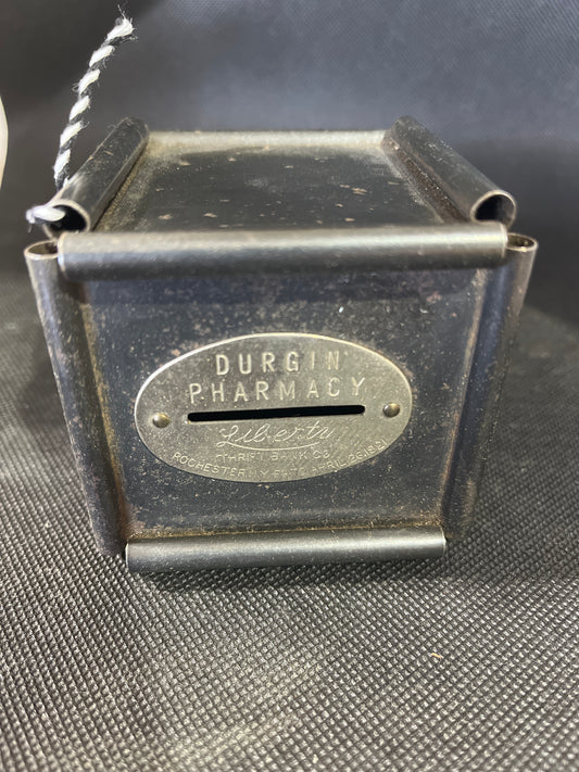 Durgin Pharmacy Puzzle Coin Bank