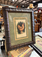 Framed Buff Plymouth Rooster