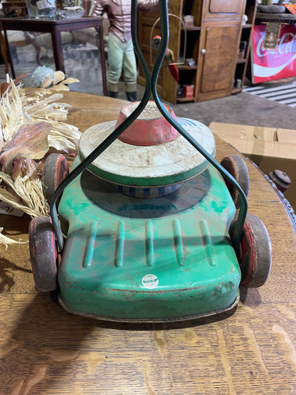 1950s Mini-Mow Tin Lawn Mower Ohio Art