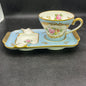 Limoges Demitasse Cup and Saucer Ashtray