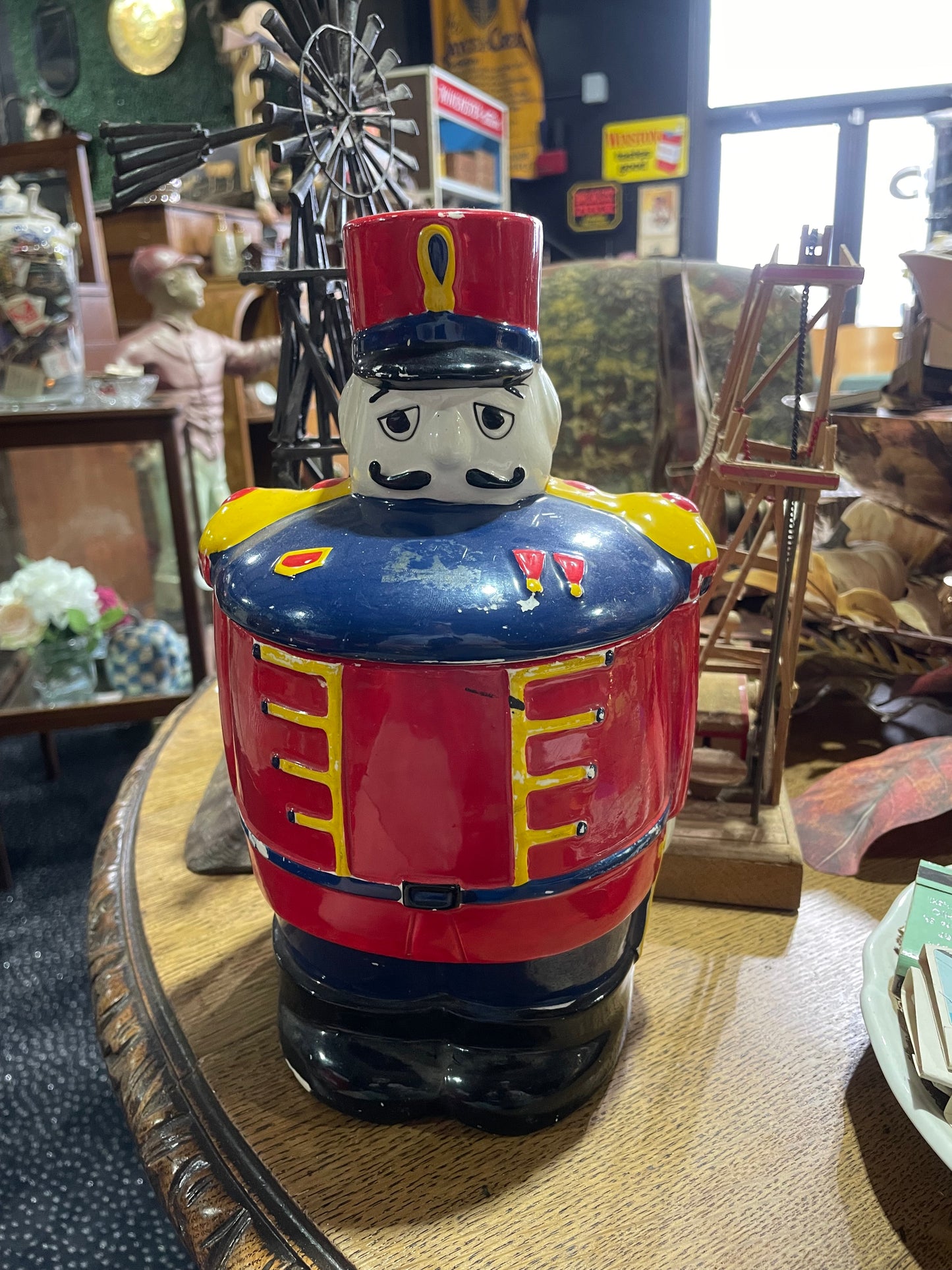 Vintage Nutcracker Cookie Jar