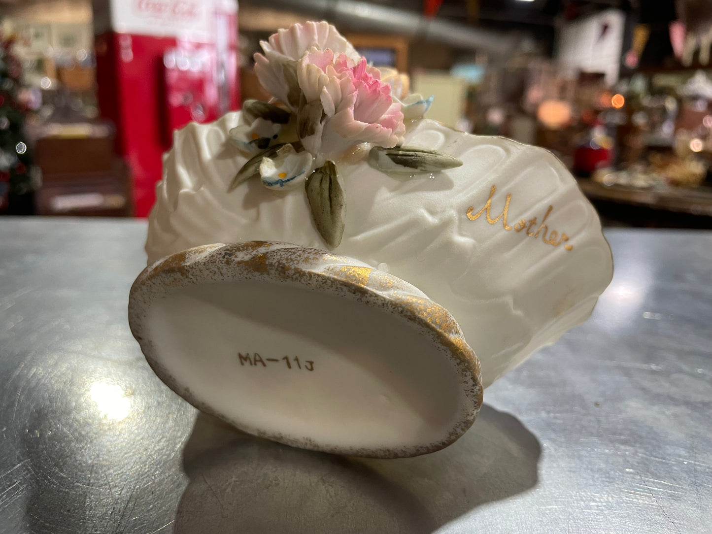 Meissen Mother Vase Basket