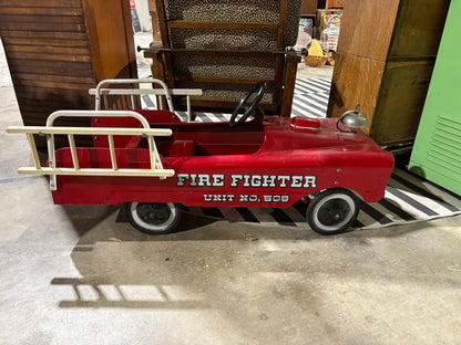 Vintage Fire Unit 508 Pedal Car