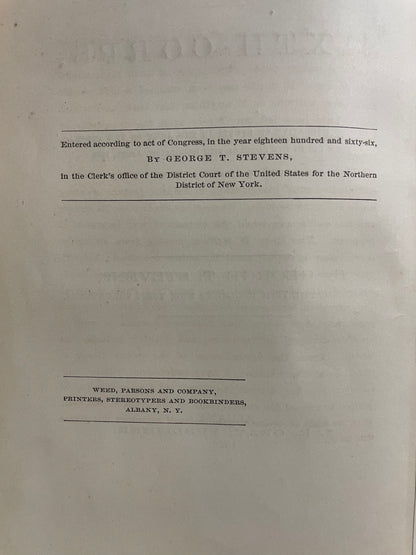 1866 First Edition Three Years in the Sixth Corps