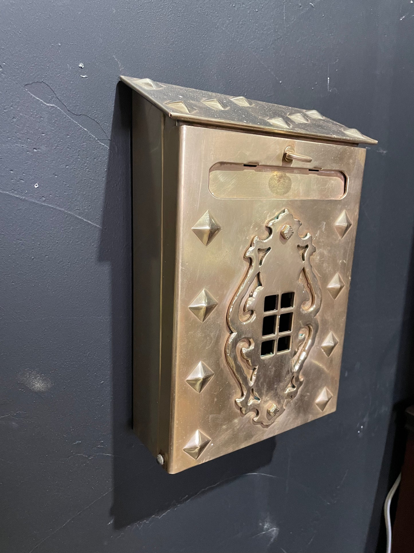 1920s American Brass Mailbox