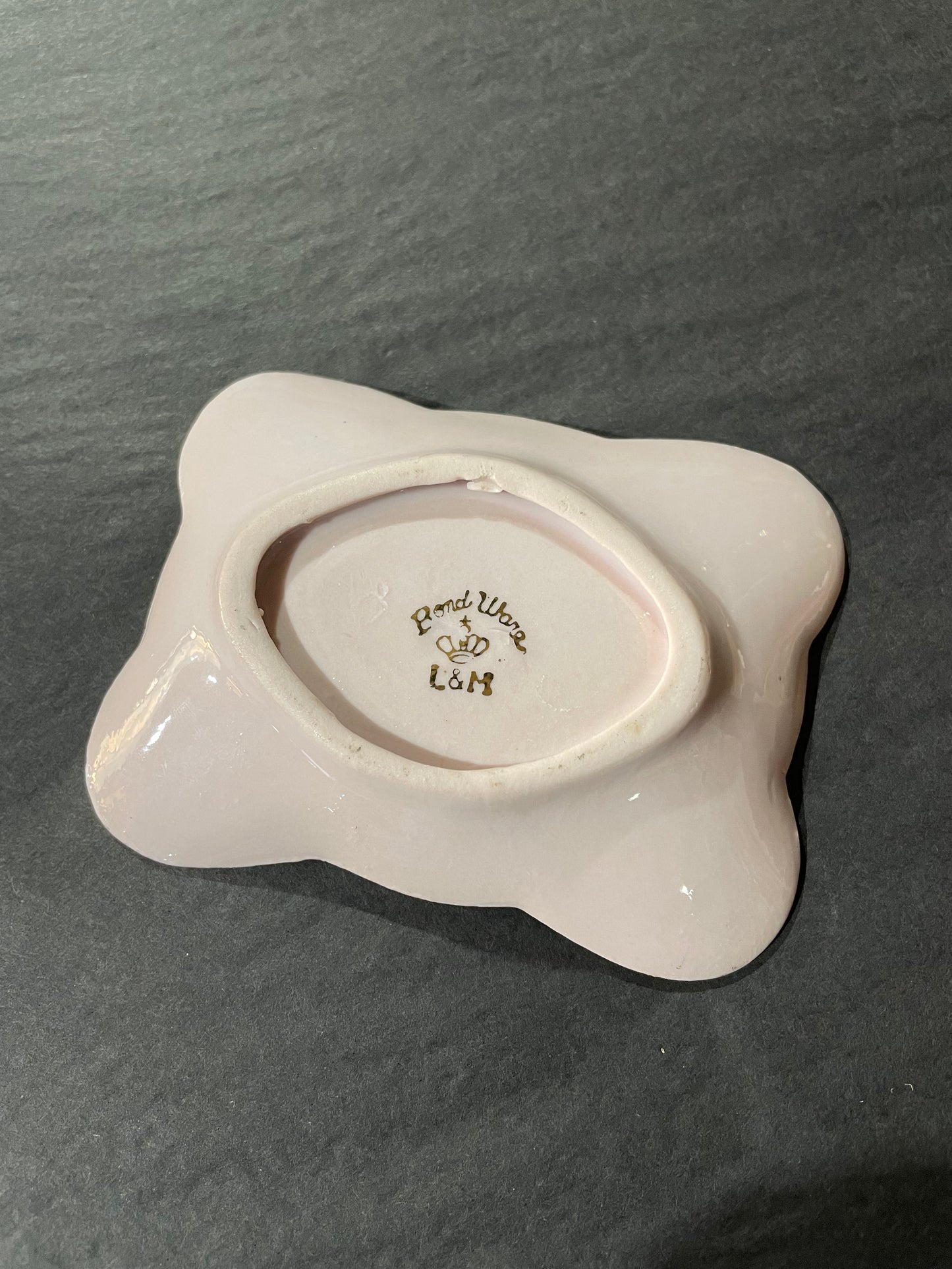 1950s Porcelain Trinket Tray