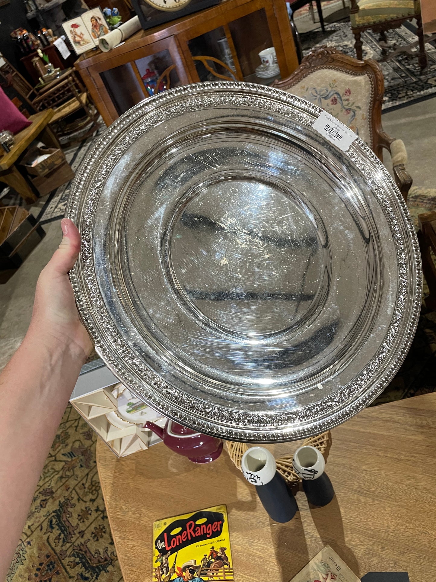 Reed & Barton Silver Serving Tray