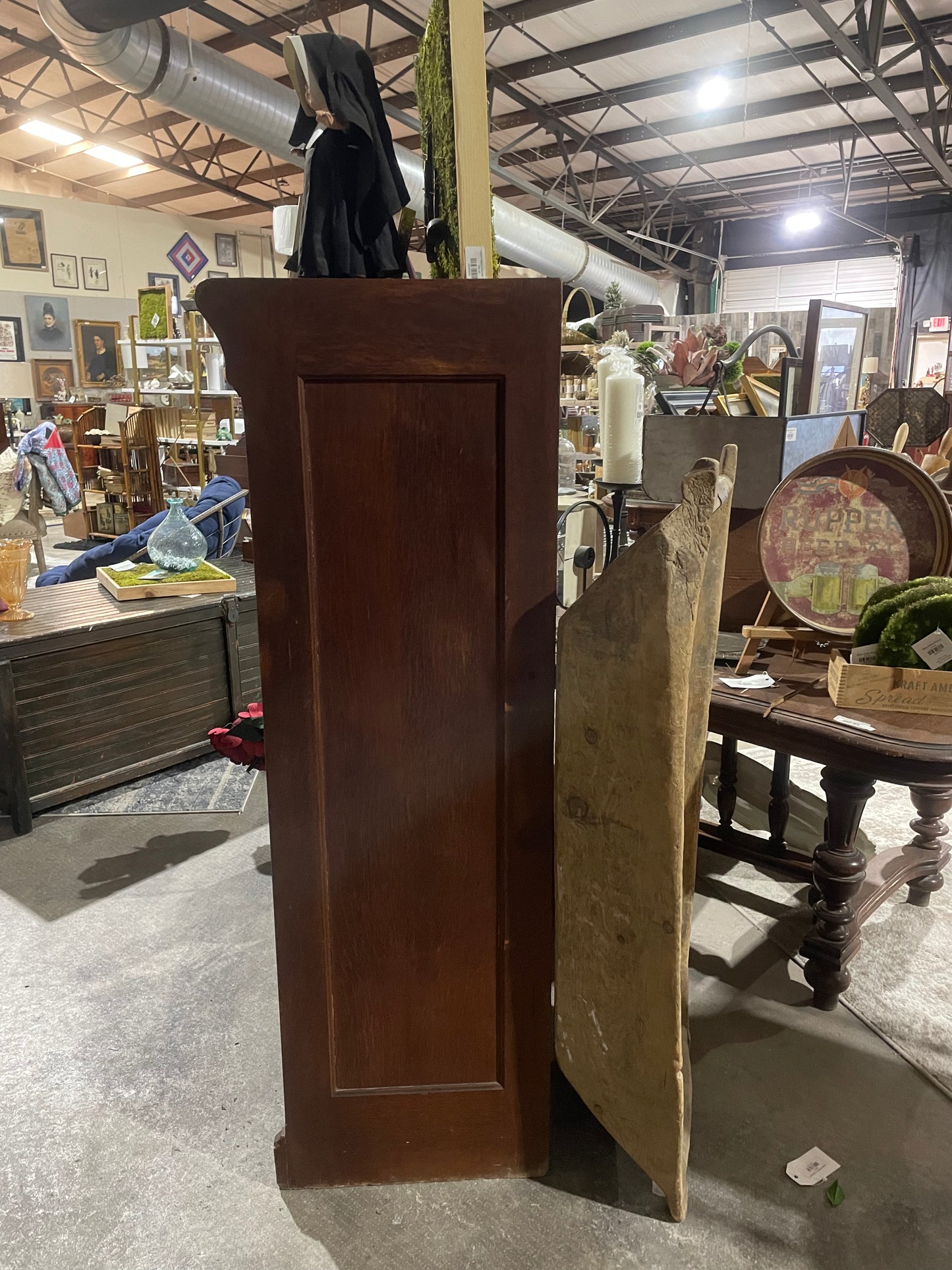 1900 Globe Tambour Door File Cabinet