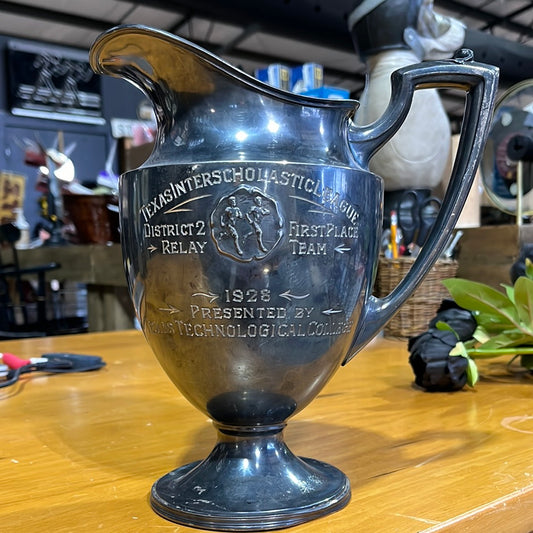 1928 Texas Technological College Trophy