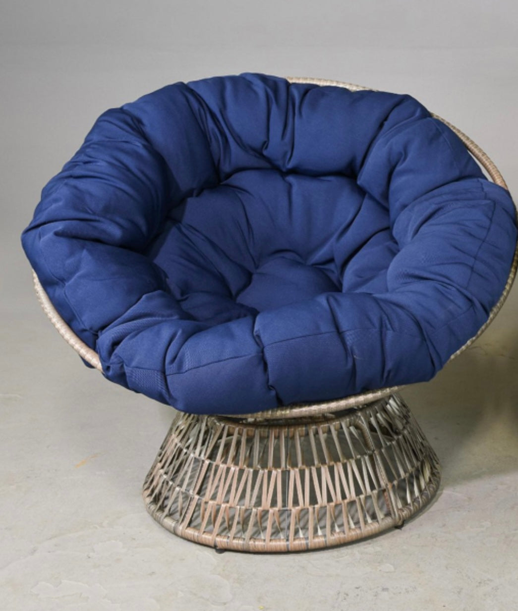 Pierre Papasan Swivel Chair