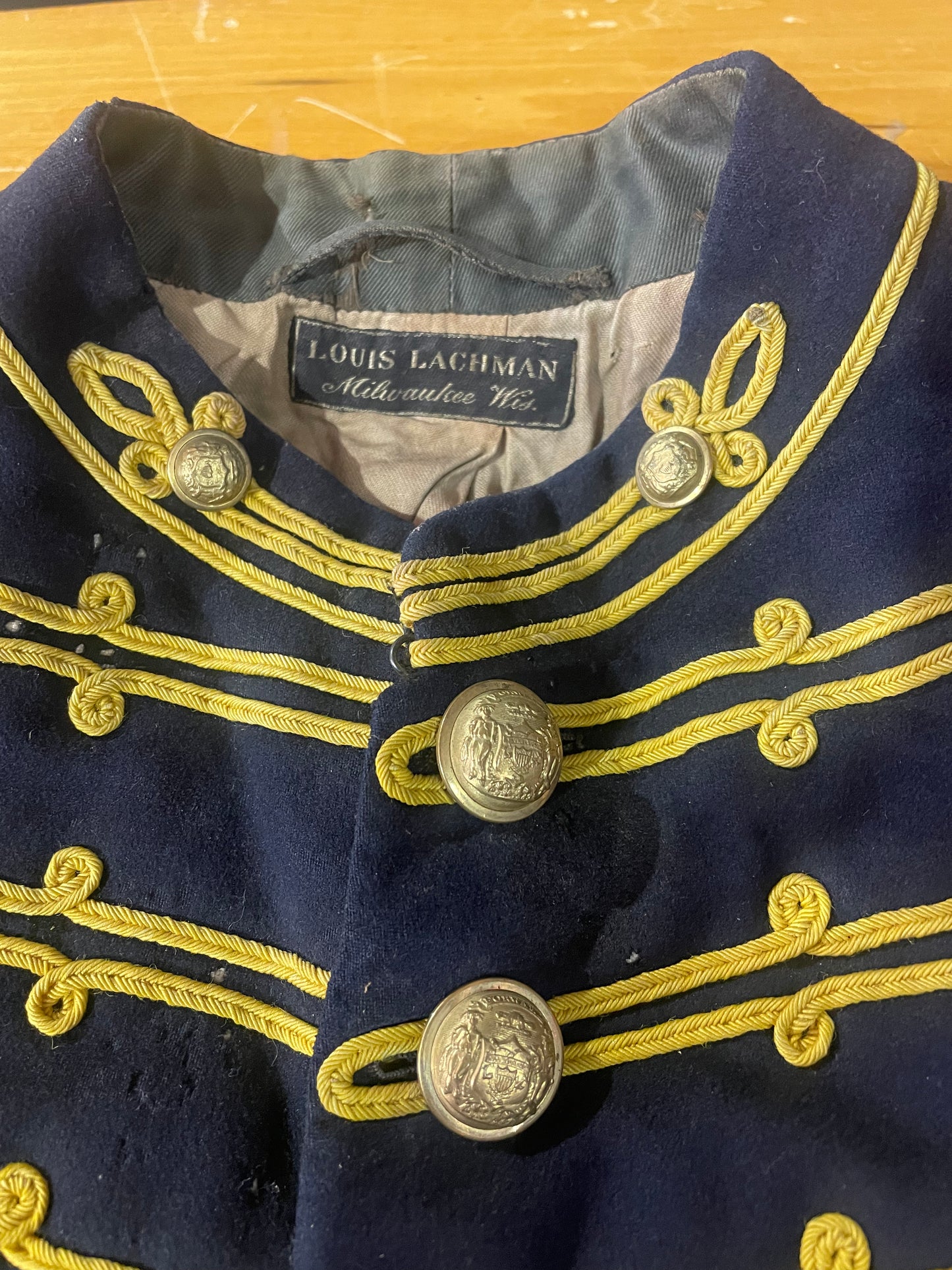 1890s Military Jacket by Louis Lachman