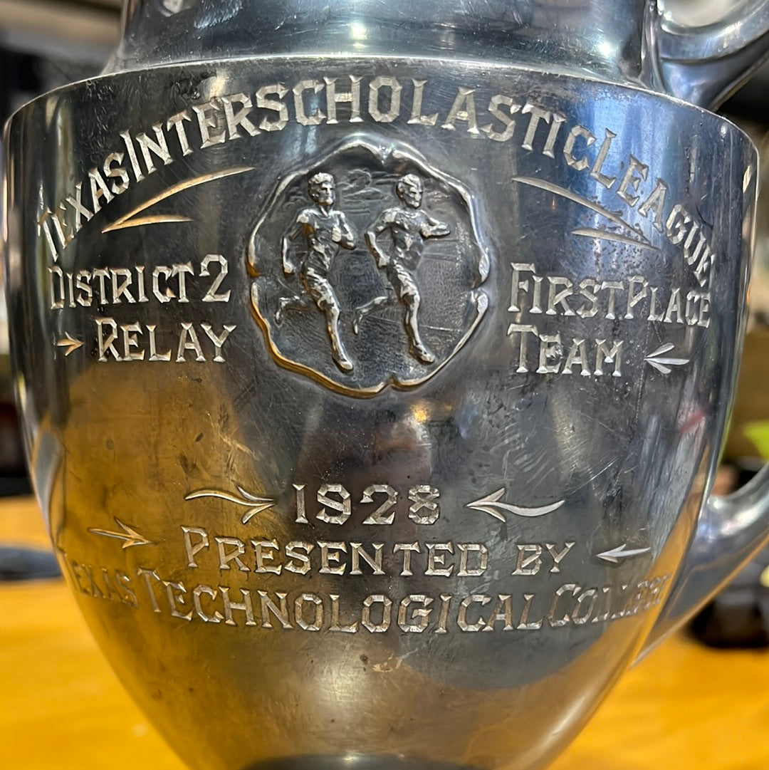 1928 Texas Technological College Trophy