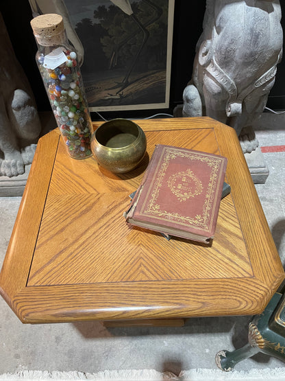 Vintage Oak Side Table