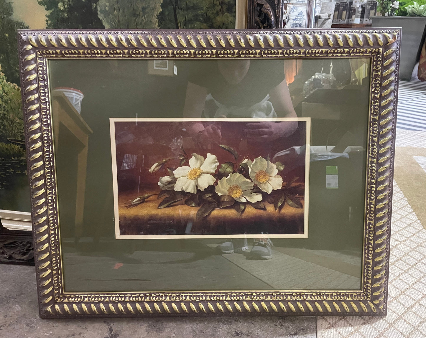 Cottage Floral, Framed