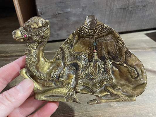 1950's Brass Jerusalem Dish