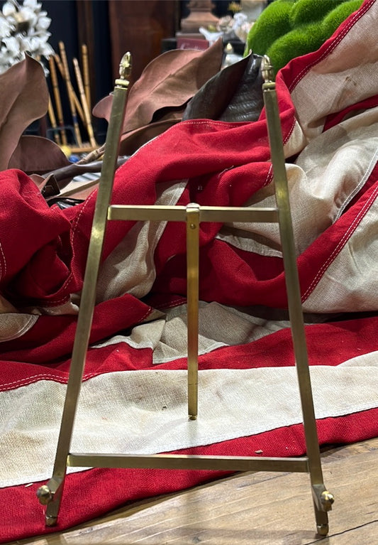 Large Brass Easel