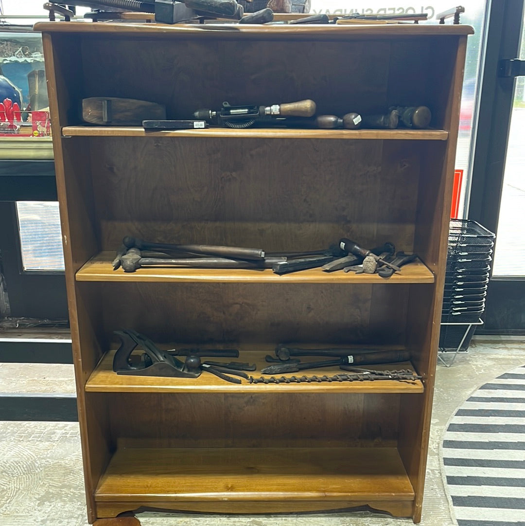 Vintage Wooden Bookshelf