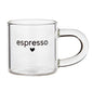 Glass Cup of Espresso