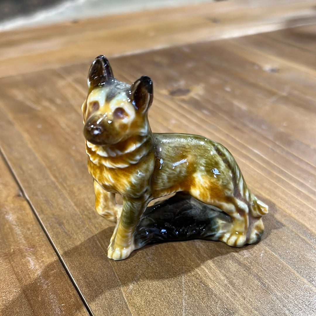 Wade Alsatian Dog Porcelain Figure