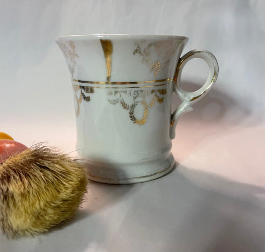 Antique Shaving Mug & Brush