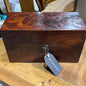 Antique Bramah Wooden Tea Caddy