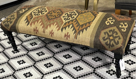 Kilim Rug Designer Bench