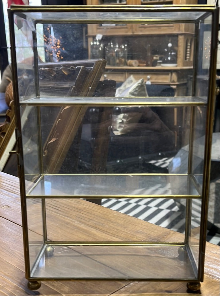 Vintage Glass Display Case