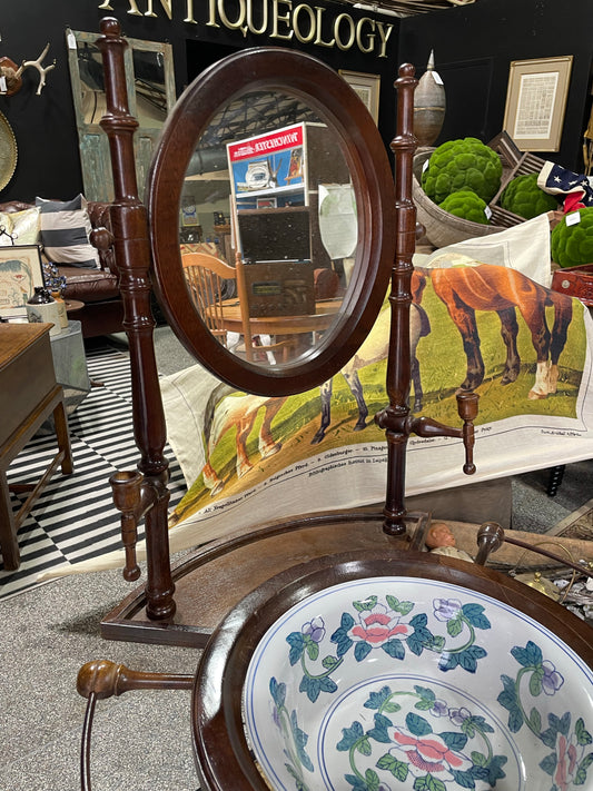 Wooden Wash Stand from Graham, Texas