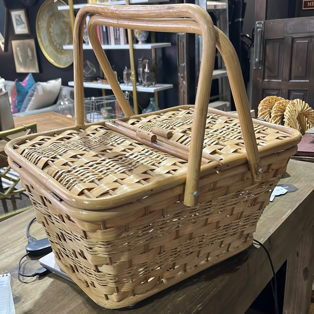 Wicker Picnic Basket