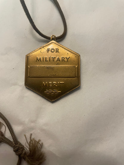 Vintage USMC Merit Medal