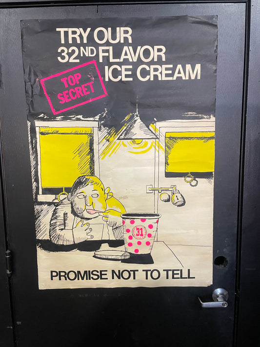 1968 Baskin-Robbins Poster